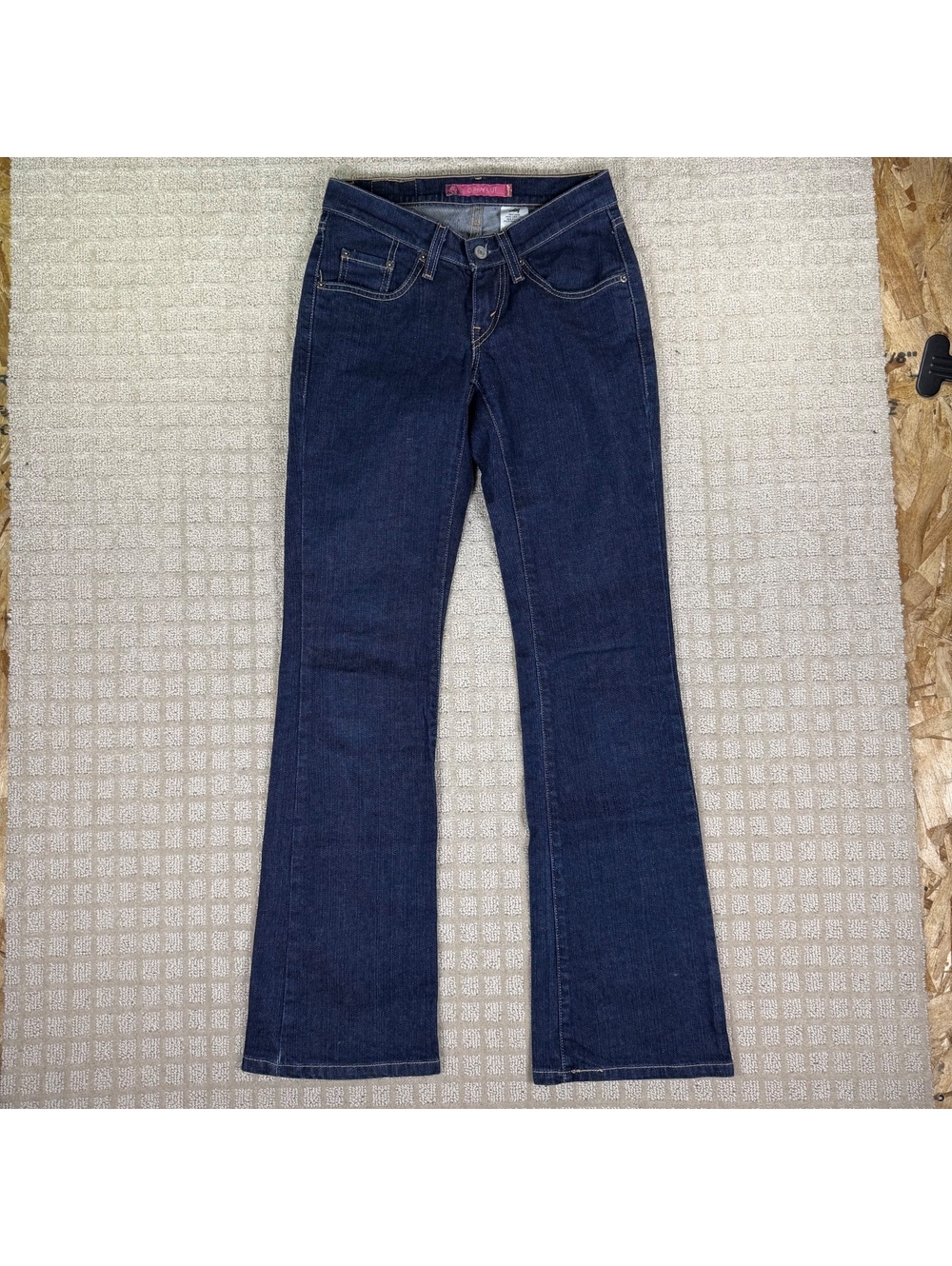 Levis Curvy Cut Dark Wash Bootcut Jeans Size 1